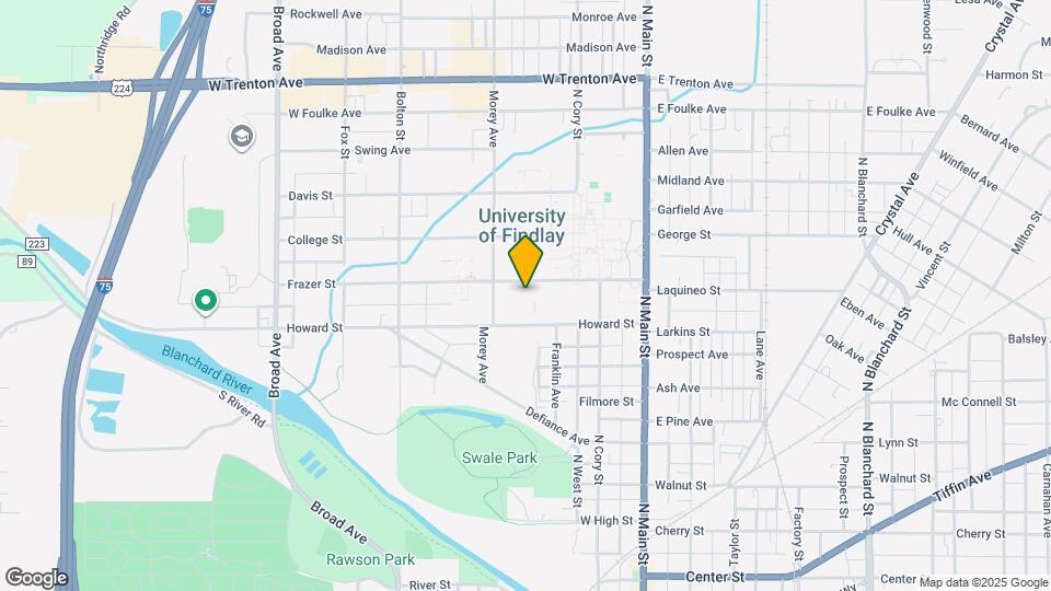 319 Frazer St Map and Location Details