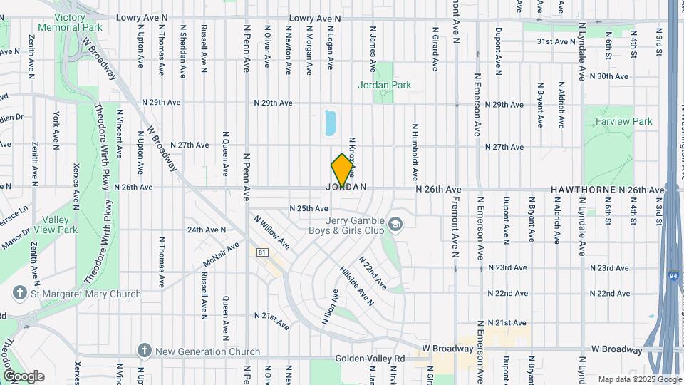 1709 26th Ave N Mapa y Detalles de la Ubicación