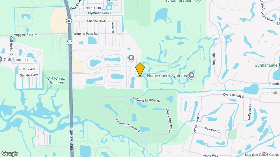 1351 Park Lake Dr Map and Location Details
