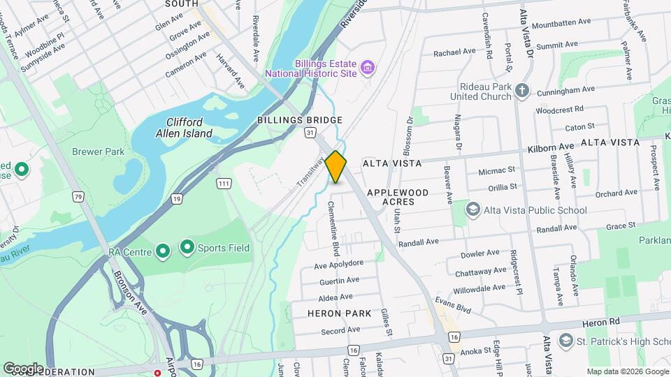 1201 Ohio St Map and Location Details