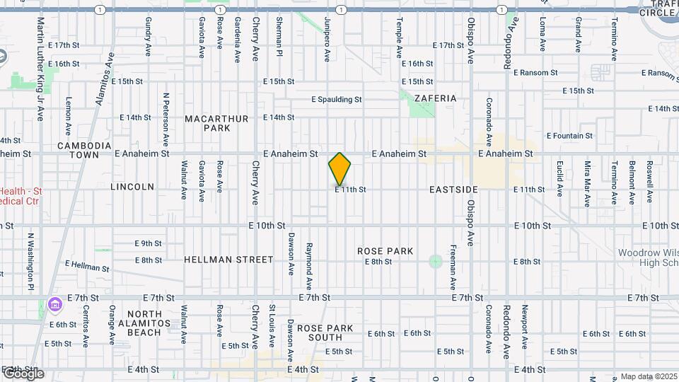 1091 Stanley Ave Mapa y Detalles de la Ubicación