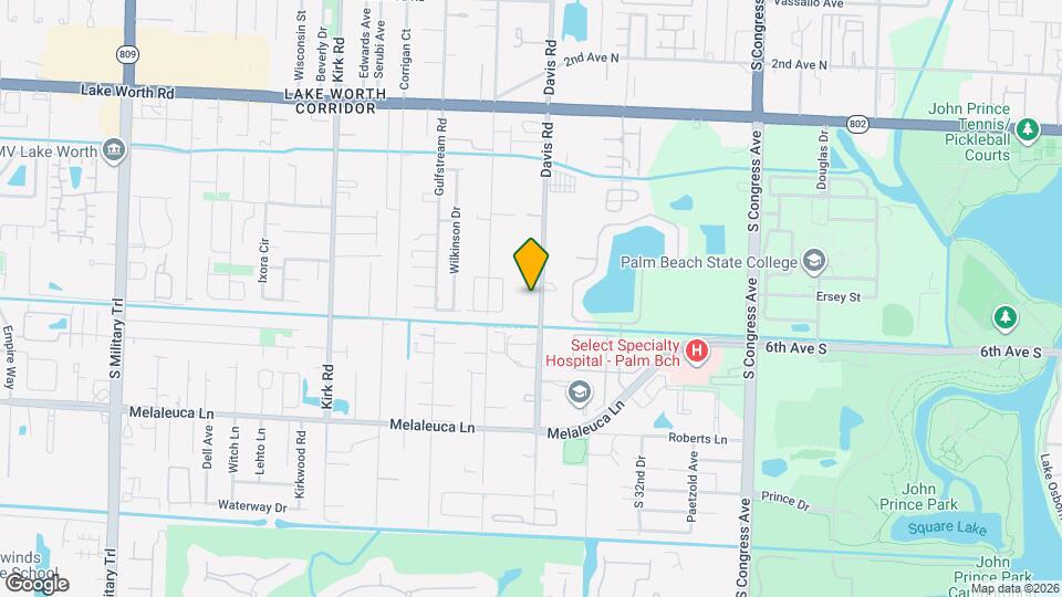 4489 Davis Rd Mapa y Detalles de la Ubicación