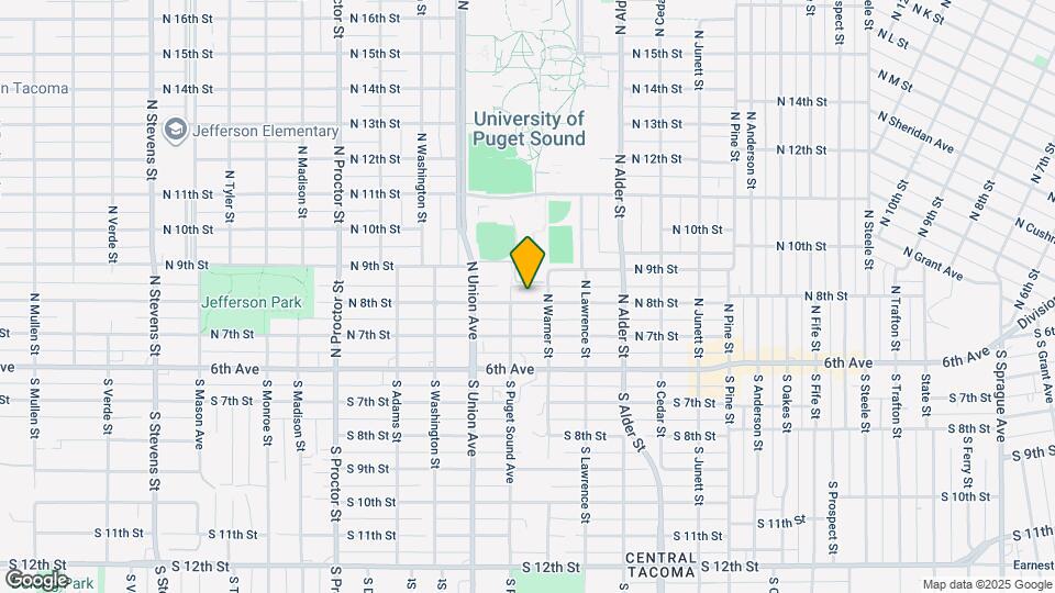 3413 N 8th St Map and Location Details