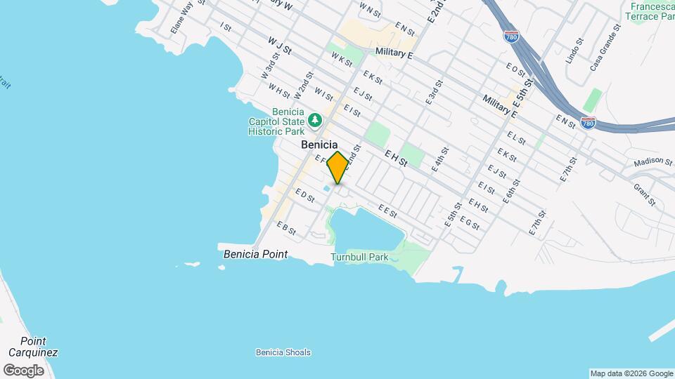 470 E 2nd St Map and Location Details