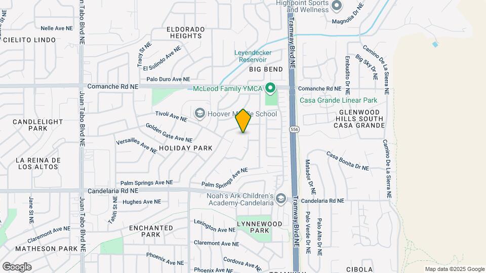 3445-3445 Tahoe St NE Map and Location Details