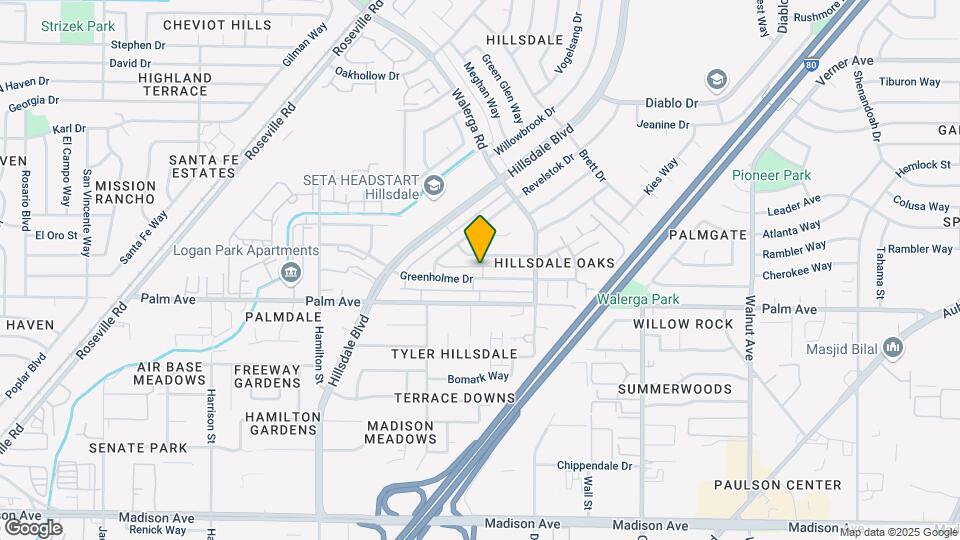 4533 Greenholme Dr Map and Location Details