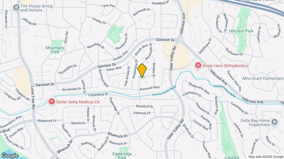 3419 Barmouth Dr Mapa y Detalles de la Ubicación