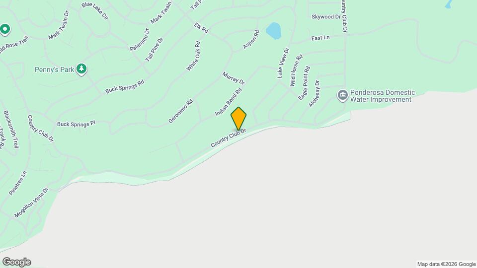 7897 Country Club Dr Map and Location Details