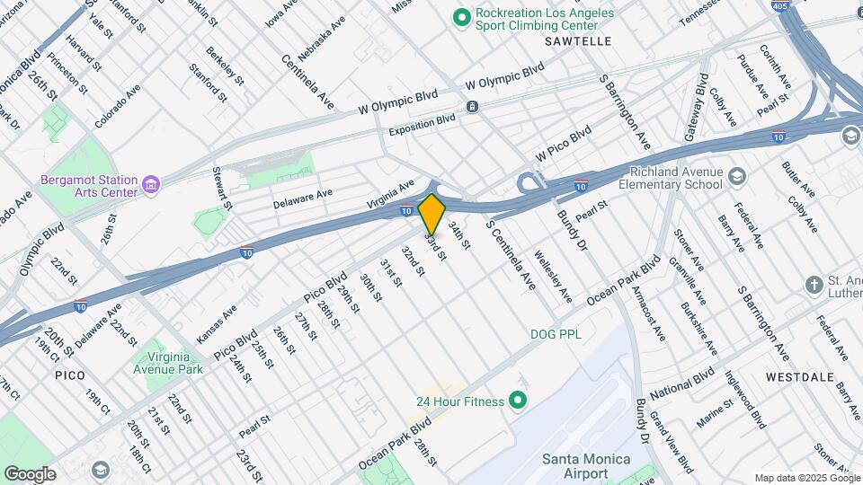 2314 33rd St Map and Location Details
