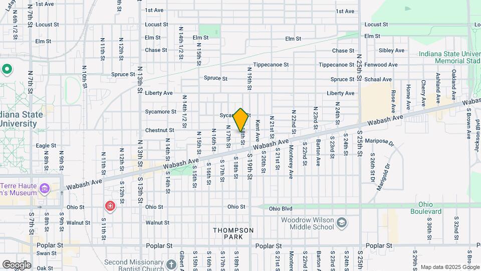 118 N 18th St Map and Location Details