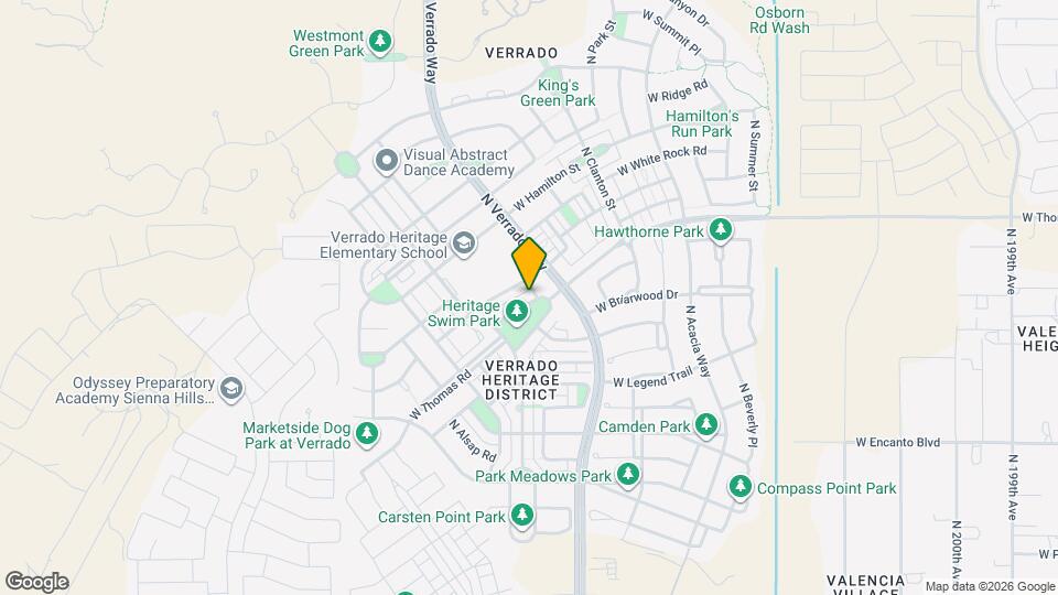 20706 W Thomas Rd Map and Location Details