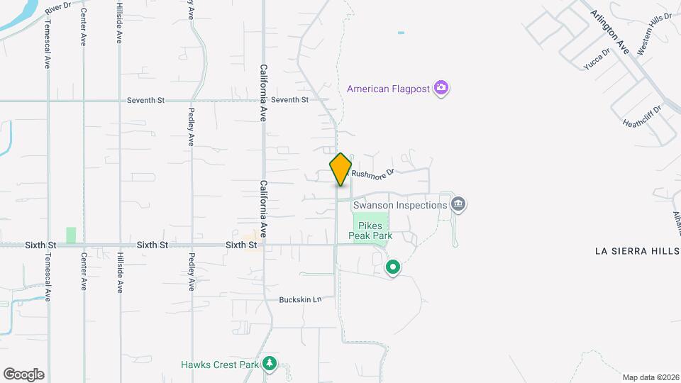 4091 Crestview Dr Mapa y Detalles de la Ubicación