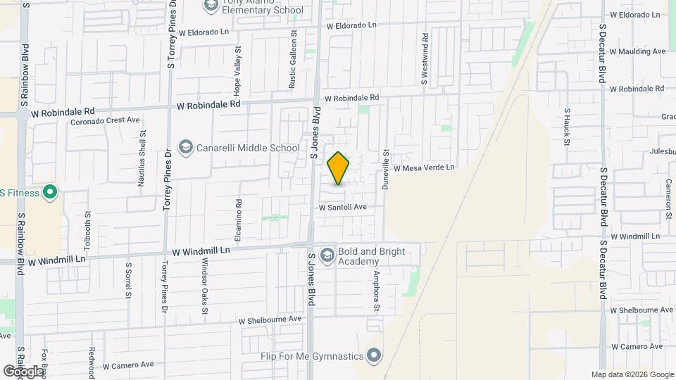 5994 Shining Light Ave Map and Location Details