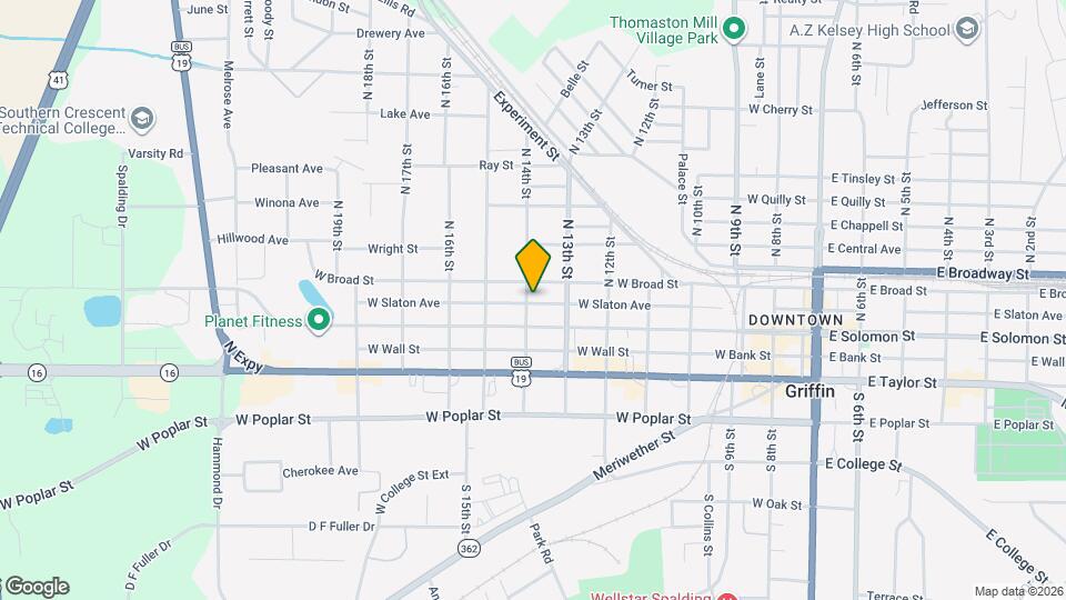 118 N 14th St Map and Location Details