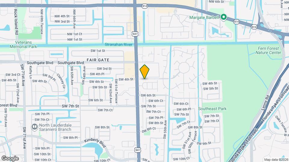 5613 Monte Carlo Pl Map and Location Details