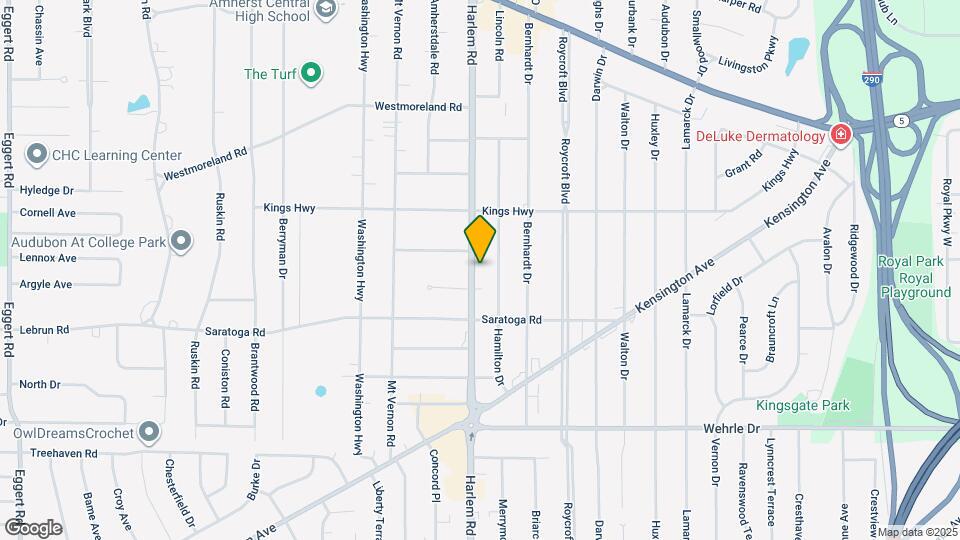 4067 Harlem Rd, Unit Studio Map and Location Details