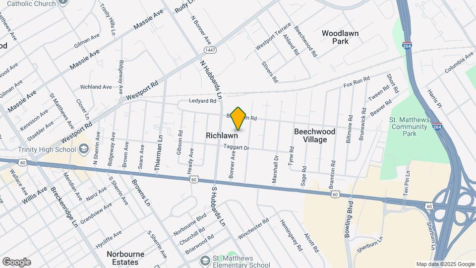 211 Bonner Ave Map and Location Details