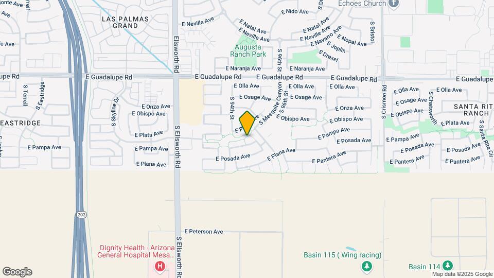 3008 S Cortland Cir Mapa y Detalles de la Ubicación