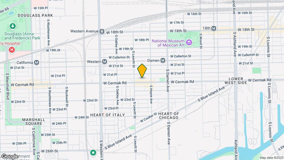 2130 W Cermak Rd Map and Location Details
