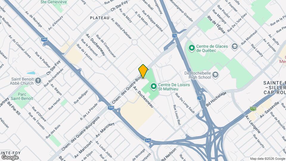 Le Carré Mathieu Map and Location Details