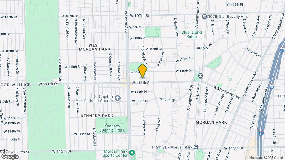 2334-2348 W 111th St Map and Location Details