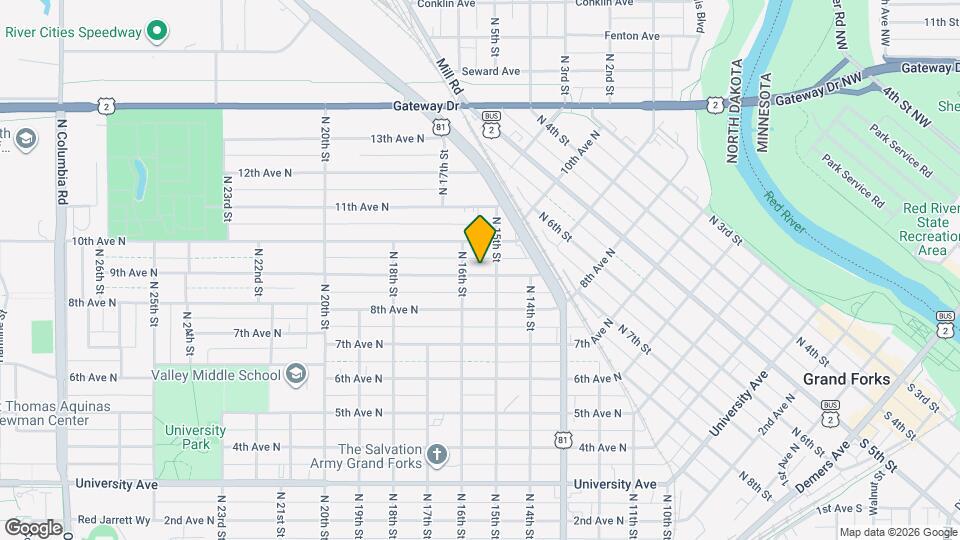 1512 9th Ave N Map and Location Details