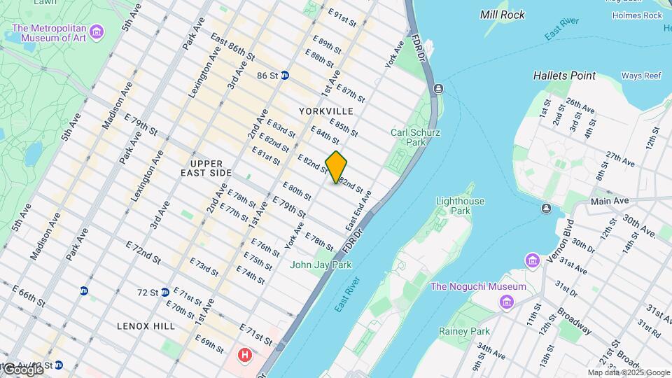 511 E 81st St Mapa y Detalles de la Ubicación