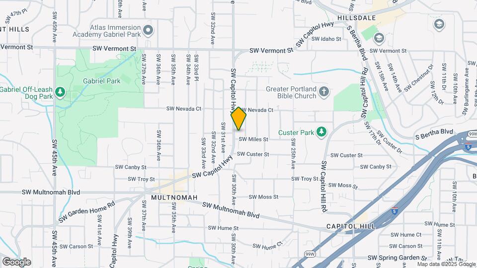 2925 SW Miles St Map and Location Details