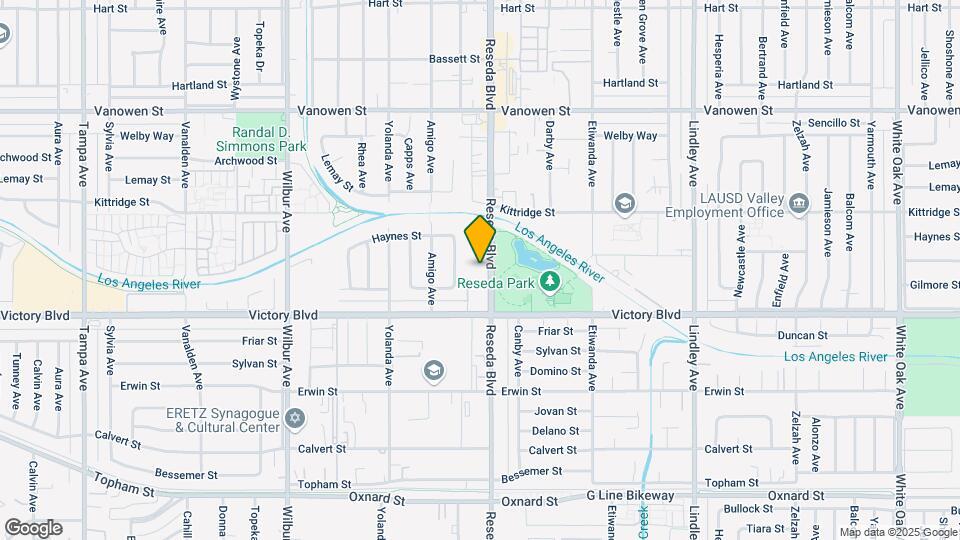 Reseda On The Park Map and Location Details
