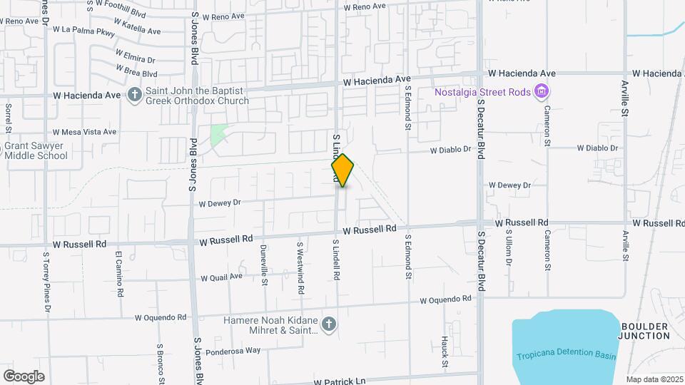 5597 Doubleday St Map and Location Details