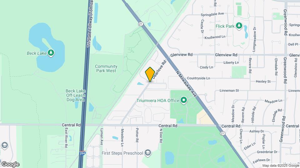 10413 Dearlove Rd Map and Location Details