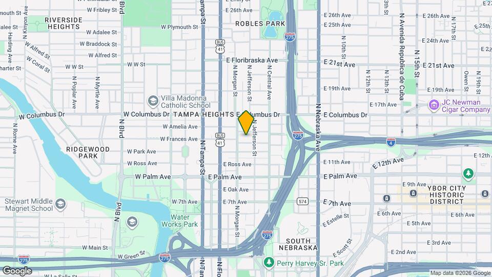 310 E Frances Ave, Unit c Mapa y Detalles de la Ubicación