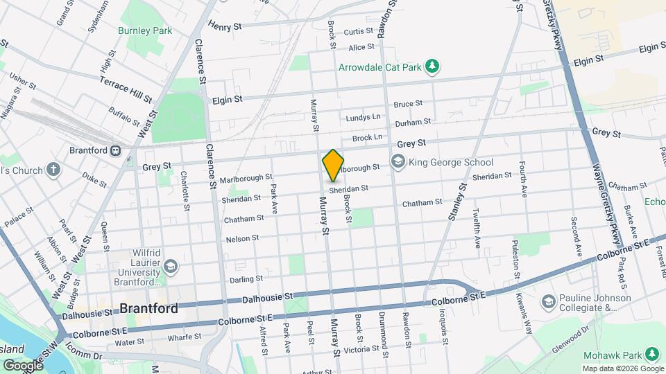 212 Sheridan St Map and Location Details