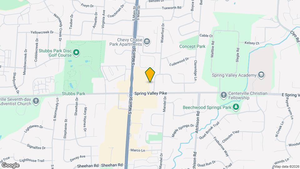 815 Clareridge Ln Map and Location Details