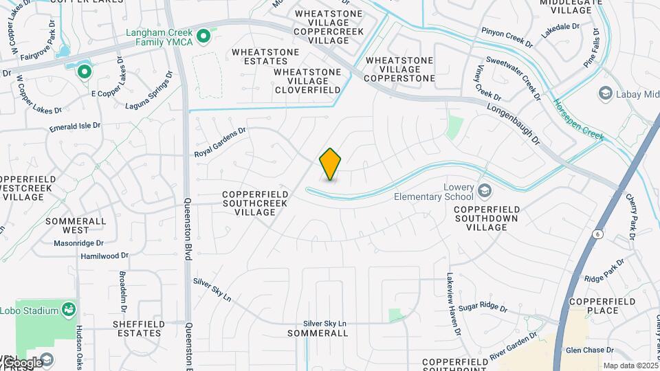 7707 Thorncreek Way Map and Location Details