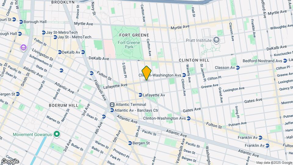 118 Lafayette Ave Mapa y Detalles de la Ubicación