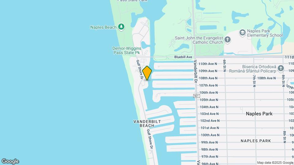 10684 Gulf Shore Dr Map and Location Details