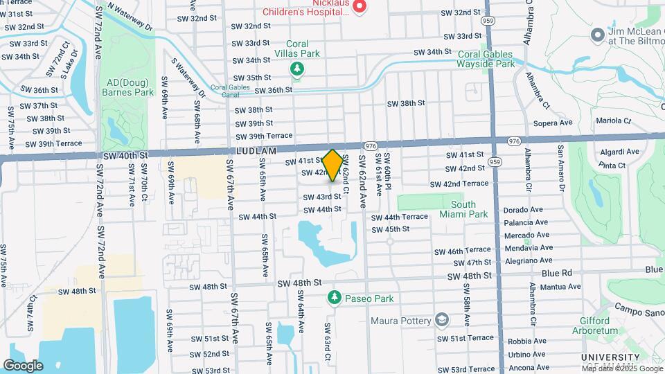 6290 SW 42nd Terrace Map and Location Details