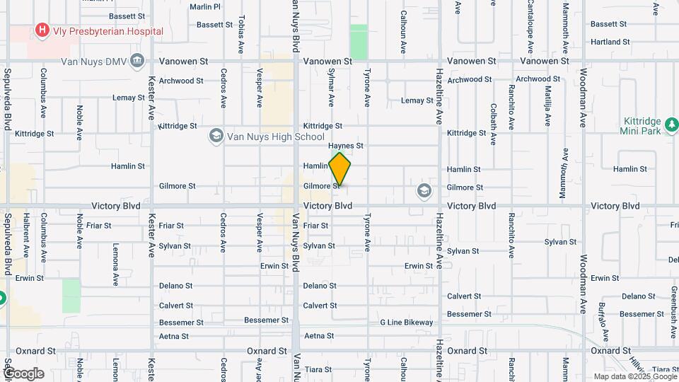 14348 Gilmore St Map and Location Details