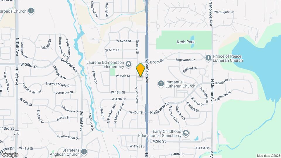 4881 Basswood Dr Mapa y Detalles de la Ubicación