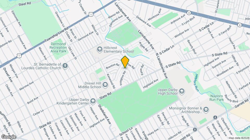 2531 Irvington Rd Map and Location Details