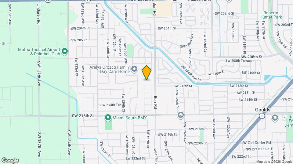 12752 SW 211th St Map and Location Details