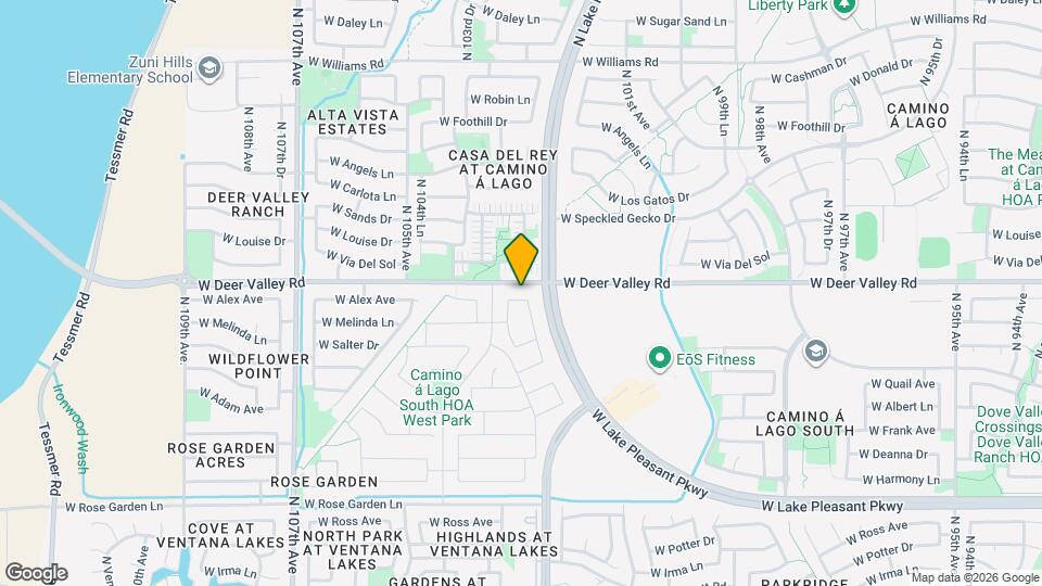 10212 W Alex Ave Map and Location Details