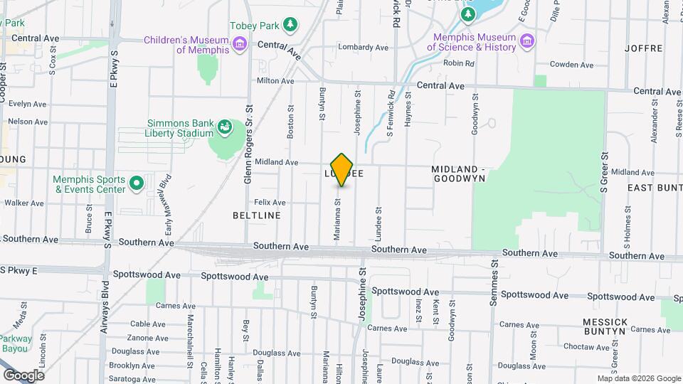 504 Marianna St Map and Location Details