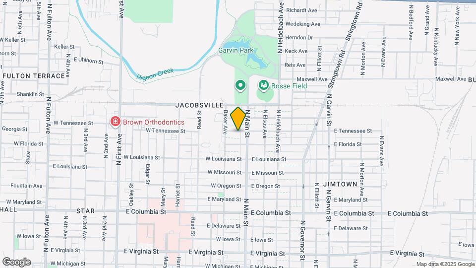 14 W Tennessee St Map and Location Details