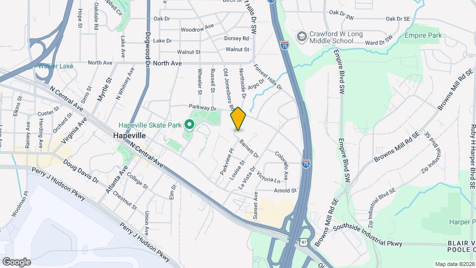 3420 Northside Dr Map and Location Details