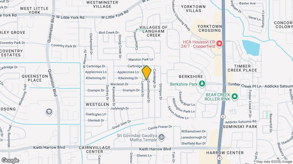 5423 Dunnethead Dr Map and Location Details