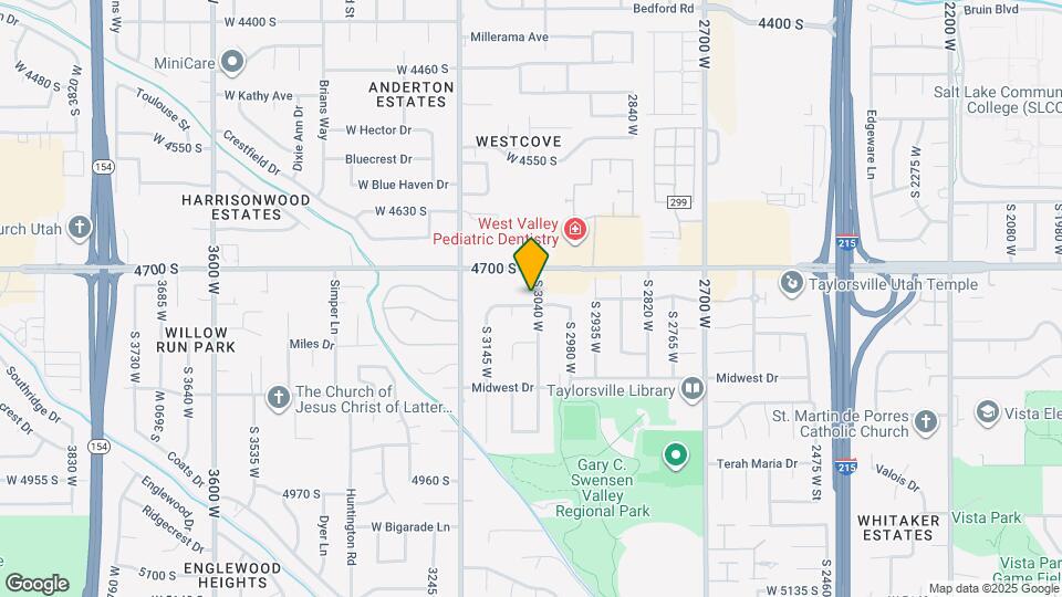 4740 S 3040 W Map and Location Details