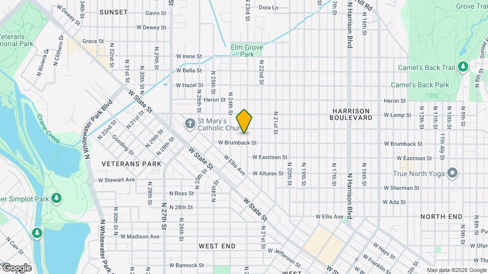 1205 N 23rd St Map and Location Details