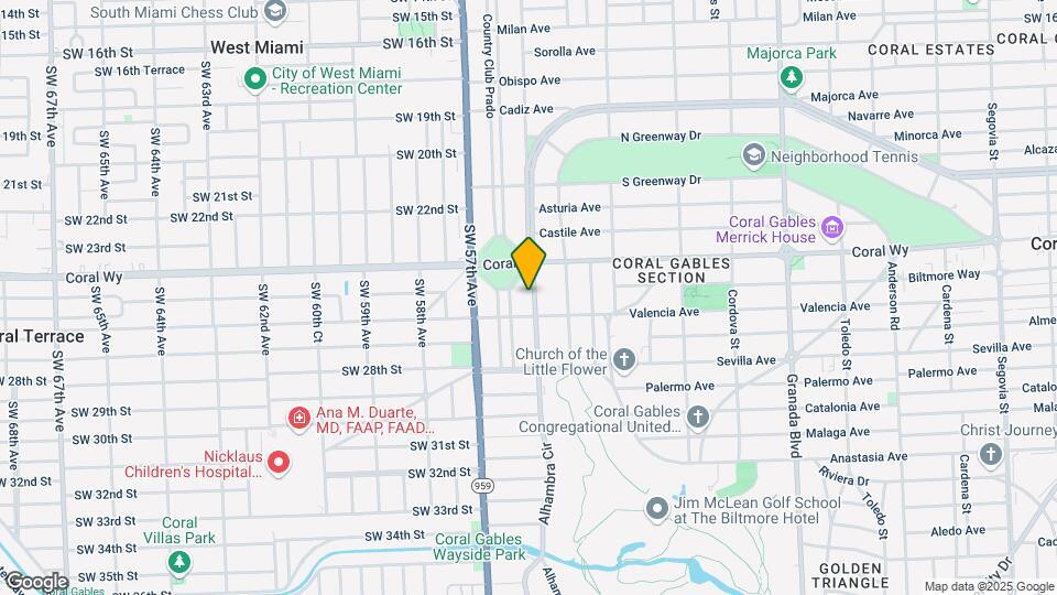 2504 Alhambra Cir Map and Location Details
